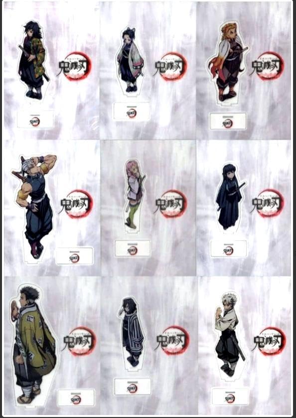 鬼滅の刃 柱 柱合会議 蝶屋敷 アクリルスタンド コンプリート ufotable